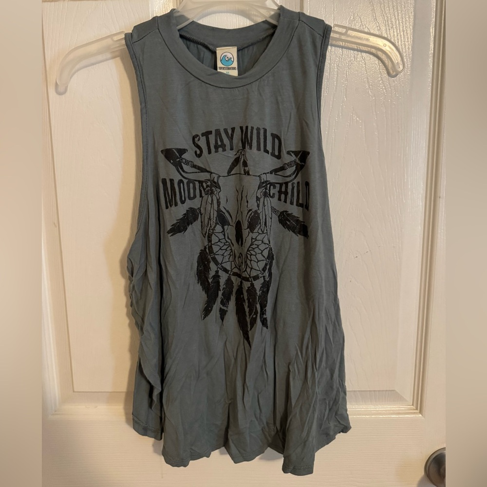Top Destinations Blue T-Shirt